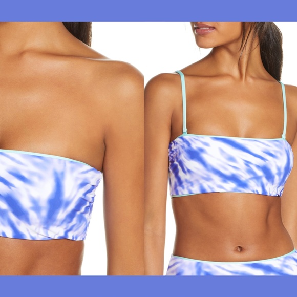 NEW Seafolly Tie Dye Beach‎ Break Tube Bikini Top 8 - Picture 2 of 12